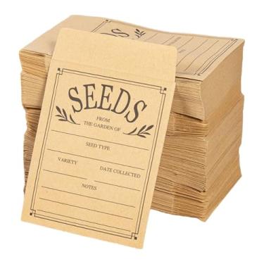 Imagem de Xgdsnly Pacote com 100 Envelopes Reutilizáveis ​​para Armazenamento de Sementes
