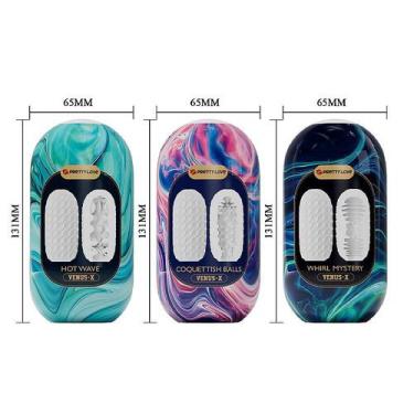 Imagem de Super Egg Masturbador Masculino Venus-X Pretty Love - Coquettish Balls