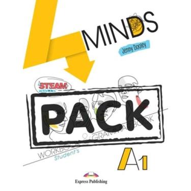 Imagem de Livro - 4 Minds A1 Workbook & Grammar Book StudentS With Digibook App 