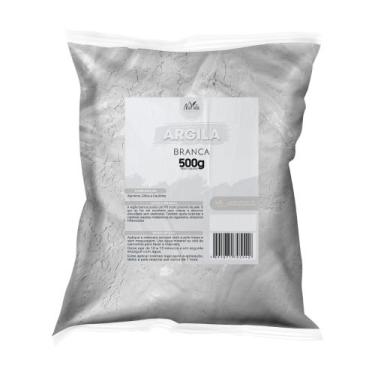 Imagem de Argila Branca 500g Skin Care Máscara Facial - Navida Naturais