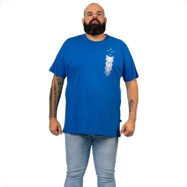 Imagem de Camiseta Masculina Cruzeiro Oficial  Raposa Algodão