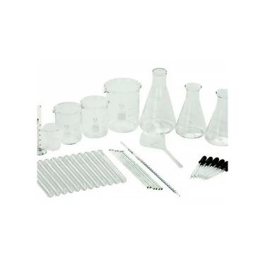 Imagem de Kits Educativos - Kit de Vidraria 156 Peças para Laboratório