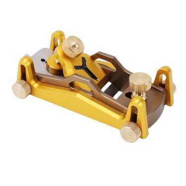 Imagem de Hyuduo Plano de Baixo ângulo, Construção Em Liga de Alumínio, Plaina Manual de Profundidade Ajustável Com ângulo de 42 Graus para Entusiastas de Marcenaria