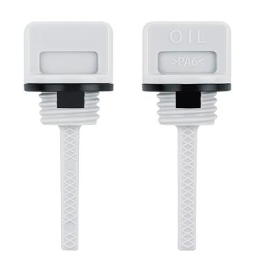 Imagem de Conjunto de tampa de enchimento de óleo GX160 de 2 peças, 15600-Z0T-810, compatível com Honda GX120 GX160 GX200, vareta de óleo de motor, tampa de enchimento de óleo e bomba de água para 15600-Z1T-000