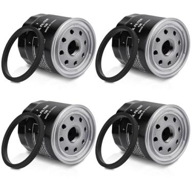 Imagem de CTLLKG 49065-0724 49065-7010 Filtro de óleo AM107423 para Kawasaki FX850V FJ180V FX921V FX801V FX1000V FX751V FH680V FH381V-FH721V FH601D-FH777 Modelos 0D, chaveiro AF400 300 KAF620 610 MULE 3010