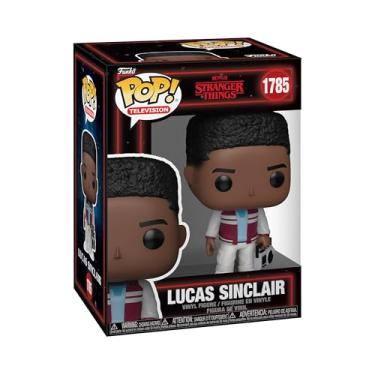 Imagem de Funko Pop! TV: Stranger Things - Lucas Sinclair - Boneco de vinil colecionável - Ideia de presente - Mercadoria oficial - Brinquedos para crianças e adultos - Fãs de TV - Figura modelo para