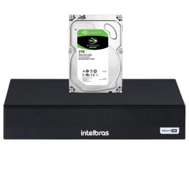 Imagem de DVR MHDX 3008-C 8 CANAIS INTELBRAS  FULL HD C/HD 3TB
