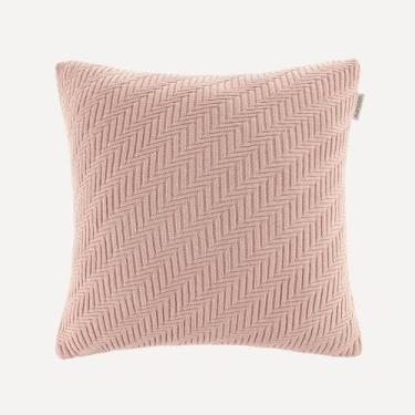 Imagem de Almofada Decorativa Quadrada 45cm x 45cm Salina Rosê Karsten, U