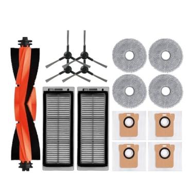 Imagem de Compatible With Dreame Bot L30 Ultra L20 Ultra Robot Vacuum Spare Parts Consumables Main Side Brush Hepa Filter Mop Cloth Dust Bag Accessories(Blue)