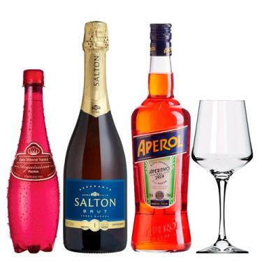 Imagem de Combo Aperol Spritz + Taça de Vidro