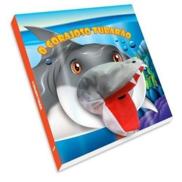 Imagem de O Corajoso Tubarão - Livros Fantoche - VALE DAS LETRAS, Sortido