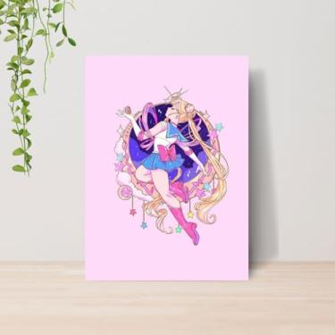 Imagem de Genérico, Quadro Sailor Anime A4 | Placa MDF 013
