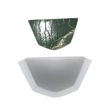 Imagem de Capa de tampa de luz de licença cromada fosca Arashi para Honda GL1800 GL 1800 Gold Wing Goldwing 1800 2018-2022, acessórios de motocicleta, decoração de peças, decalque 1 peça