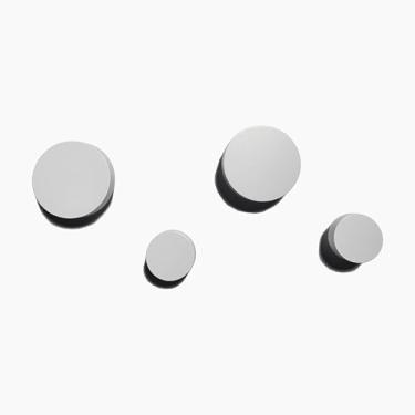 Imagem de anaan Orano Ganchos de parede redondos de madeira montados na parede, cabides de parede, cabides para roupas, bolsas, chapéus, lenços, toalhas, ganchos de guarda-roupa resistentes, conjunto de 4