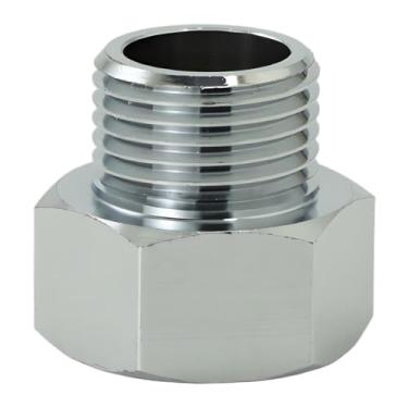 Imagem de Adaptador de tubo macho-fêmea de 1/5.1 cm x 7/20.3 cm divisor de conector - para máquinas de gelo, máquinas de lavar louça, mangueiras de chuveiro, torneiras, arruelas de vidro, tanques de vaso