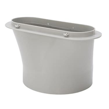 Imagem de 5.9 Em Adaptador de Mangueira de Exaustão, Conector de Ventilação de Placa de Vedação Oval, Conector Portátil da Mangueira de Escape, Feita de Material de Abdomínio à Prova de