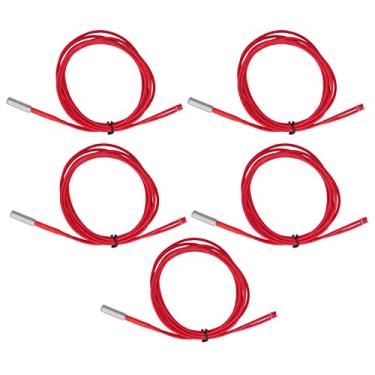 Imagem de Aquecedor de 40W de 12V, 5pcs Aquecedor de Cartucho Tubo de Cobre Em Aço Inoxidável para ANET A8 A6 A2 3D Impressora, Com Cabo de Prova de Alta Temperatura