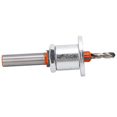 Imagem de Broca Escareadora 4.0x8mm, Ferramenta de Perfuração de Liga de Aço Ajustável Com Parada de Broca, Madeira, Plástico, Metal Macio