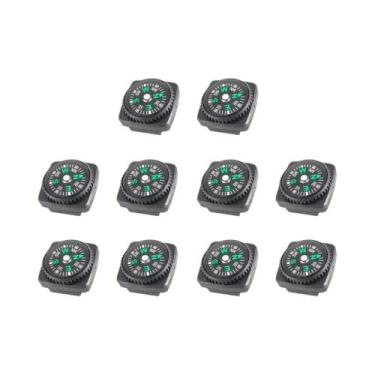 Imagem de Bússola Mini Portátil Com Óleo Para Pulso, 5, 10, 16 Peças Para Campin