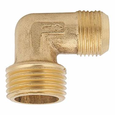 Imagem de Zhjvihx Válvula de Retenção, Cotovelo de Compressor de Ar de Latão Com Alto Desempenho para Aplicações Industriais (1/2 * 3/8 com chanfro)