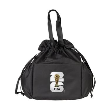 Imagem de HONAV FIFA Cooler para almoço com cordão – material reciclado ecológico, bolsa térmica portátil para o dia a dia para o trabalho, refeições, viagens ou viagens