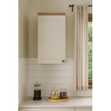 Imagem de Armário Aéreo para Cozinha 1 Porta Provençal Iluminata - Genialflex, B