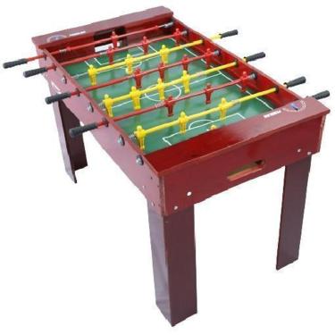 Imagem de Mesa De Pebolim Com Varões Embutidos Especial Klopf 1071-Unissex