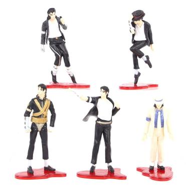 Imagem de Boneco de ação Michaels Jacksons Anime 5 unidades/lote 10,5 a 11,5 cm