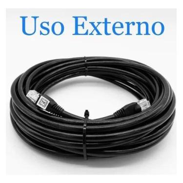 Imagem de Cabo de rede / CFTV -- Rolo c/ 30 metros -- Uso Externo -- Capa Dupla 