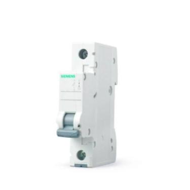 Imagem de Disjuntor Unipolar 3KA DIN 10A - Siemens 5SL11106MB