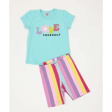 Imagem de Conjunto Infantil Estampado Manga Curta Marisa Tam 1 a-72160, Azul, 3