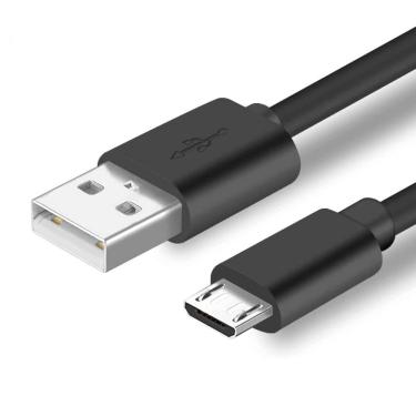 Imagem de Cabo Usb X Micro-Usb V8  5 Pin  Para Câmeras Samsung Sony