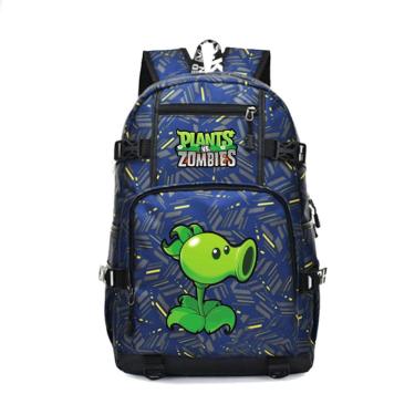 Imagem de Mochila escolar Plants vs Zombies Anime School Polyester