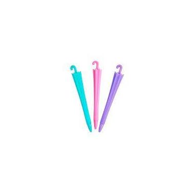 Imagem de Lapiseira Guarda-Chuva Colorida com Grafite 0.7 - Tilibra, Rosa