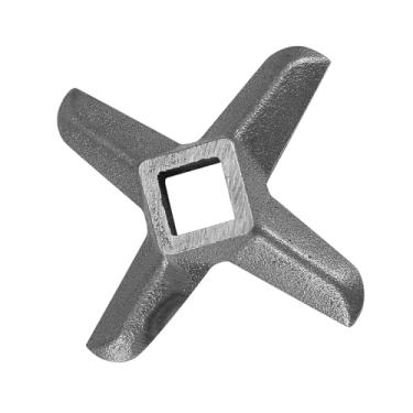 Imagem de Generic Lâmina Profissional de Aço para Moedor de Carne Em Forma de Cruz para Cozinha para Moagem e Picagem Rápida, 5 Lâminas para Salsicha Caseira, Adequada para Todos Os Moedores de Alimentos, Resistente à Ferrugem (5 unidades) (Nº 22)