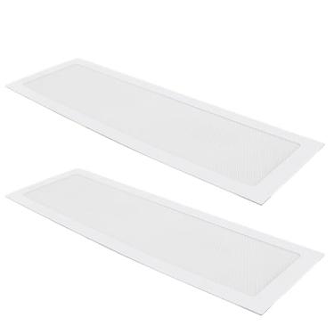 Imagem de HEEPDD Faixas de Cabeça Em PVC para Ventiladores de Computador, 120x360mm, Furos Ultrafinos para Fonte de Alimentação e Aberturas de Ventilação, Filtro de Poeira de Ventilador de PC, Estrutura Magnética, Malha Fina, Eletrodomésticos (Branco)