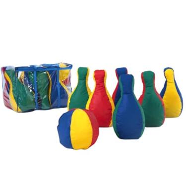 Imagem de Jogo de Boliche em Bagum Espuma Brinquedo Coordenação Motora