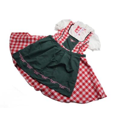 Imagem de Sanpyl Fantasia de Festival de Cerveja, Vestido Dirndl, Uniforme de Empregada, para Festa, Feriado, Clube, Cosplay (Sanpylnch56smpo1-10260625)