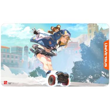 Imagem de UniVersus: Guilty Gear - Strive - Tapete de brinquedo: Bridget - Tapete de neoprene 61 x 35, arte de personagem exclusiva, acessório de jogo de cartas colecionáveis de mesa, colecionável