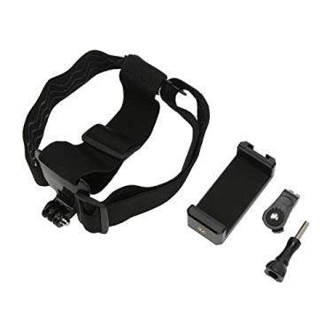 Imagem de Generic Alça de Cabeça da Câmera Suporte Prático Ajustável para Selfies Multiuso para Smartphones, Câmera de Ação para Esqui, Mountain Bike, Material Abdominal