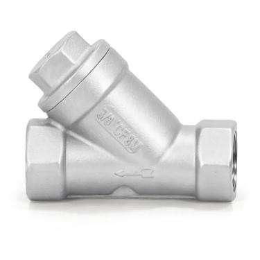 Imagem de Filtro Tipo Y, Rosca Fêmea De Aço Inoxidável 304 3/8 De Polegada DN10 Filtro Tipo Y Filtro Tipo Y Para água, óleo, Gás, RVs, Sistema De Aquecimento De água, Encanamento