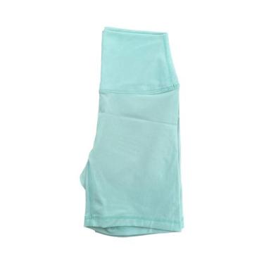 Imagem de Shorts De Yoga Femininos De Compressão Em Cor Sólida Para Esportes Cic