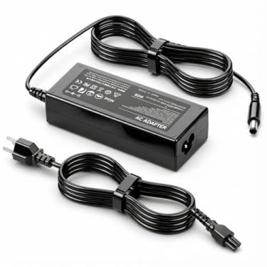 Imagem de LJO-EEIH Cabo De Alimentação 90 W Para Pc Mesa Multifuncional Hp 18'' 19'' 20" 21" 22" 23" 24" 27", 24-Dd, 24-Df, 24-Dp, 24-Cb, 22-Dd, 22Df, Adaptador Série 19 V 4,74 A