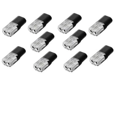 Imagem de Terminais de crimpagem de cabo elétrico de emenda rápida de 2 pinos de 2 pinos para fiação de fios conectores de carro LED 22-20AWG