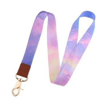 Imagem de Cordão Floral Para Chaveiro, Alça De Pescoço Para Celular, USB, Crachá