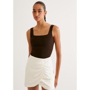 Imagem de Regata Feminina Decote Quadrado Em Malha Premium-Feminino