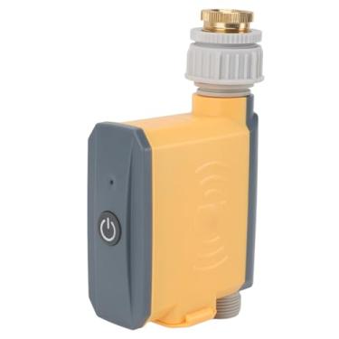 Imagem de Luocute Temporizador de Sprinkler WiFi, Temporizador de água Inteligente para Mangueira de Jardim Com Controle Remoto Via WiFi de 2,4 GHz, de Irrigação Automática para Varanda de
