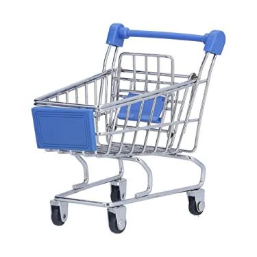 Imagem de Carrinho de Supermercado Robusto e Exquisito Compras Ferro para Casa Cozinha Escritório Aplicação Amplia Ideal Família Amigos Colegas