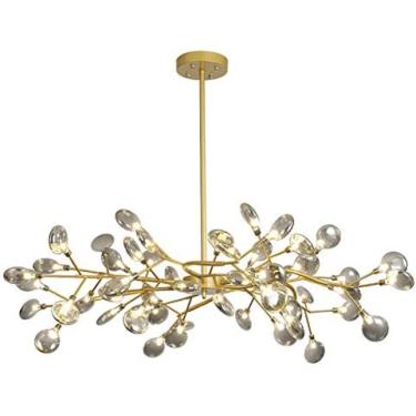 Imagem de Moderno Lustre De Casa De Fazenda Luminária, Lustres Firefly De Design Criativo, Iluminação Pingente De LED Altura Ajustável Para Sala De Jantar,2,A,Collector88