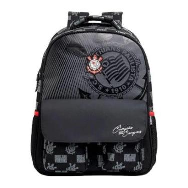 Imagem de Mochila De Costa Escolar Corinthians 16412-Masculino